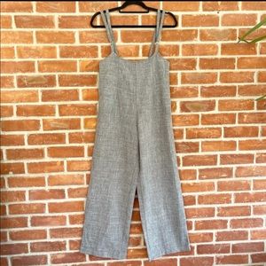 Y2K vintage lights grey overalls wide leg jumpsuit